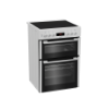 Blomberg HKN65W 60cm Electric Double Oven with Ceramic Hob - White_side