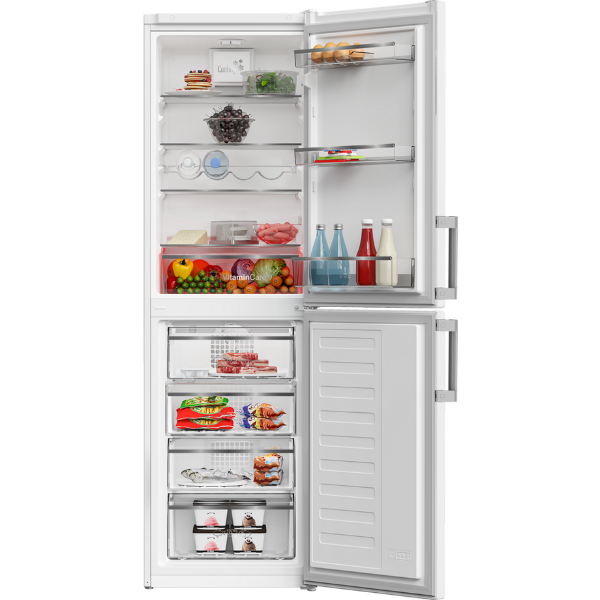 Blomberg KGM4574V 54cm 50/50 Frost Free Fridge Freezer - White_front