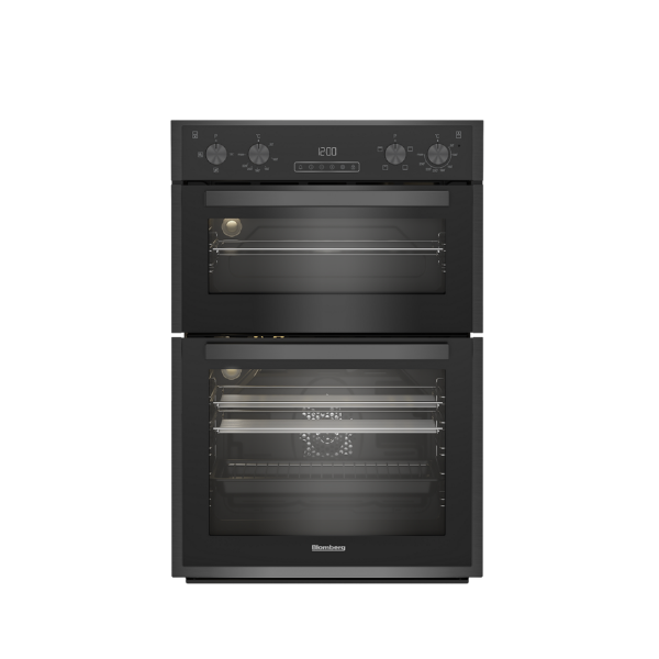 Blomberg RODN9202DX 59.4cm Built In Electric Double Oven - Dark Steel_main