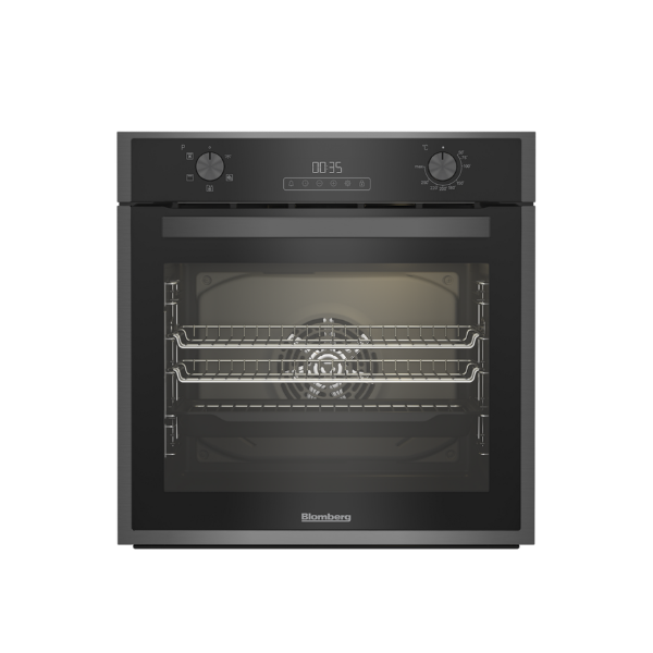Blomberg ROEN9202DX 59.4cm Built In Electric Single Oven - Dark Steel_main