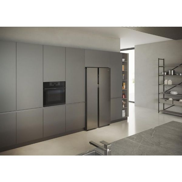 Haier HSR5918DNMP 90.5cm Total No Frost Fridge Freezer - Pt. Inox_roomview3