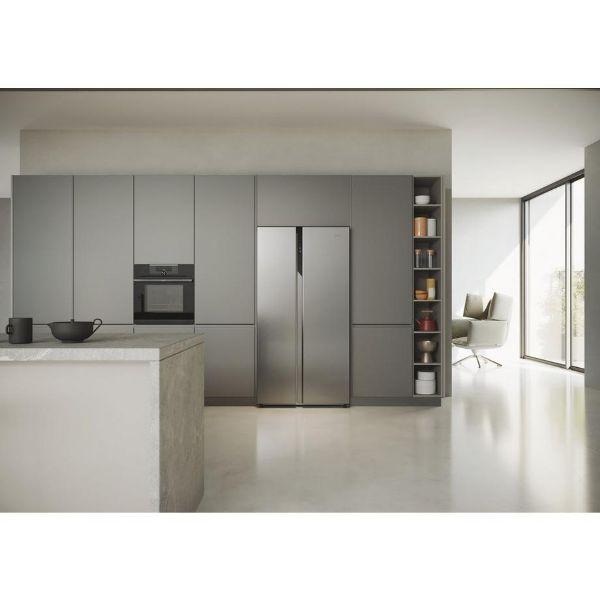 Haier HSR5918DNMP 90.5cm Total No Frost Fridge Freezer - Pt. Inox_roomview1