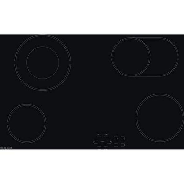 Hotpoint HR724BH 77cm Ceramic Hob - Black_main