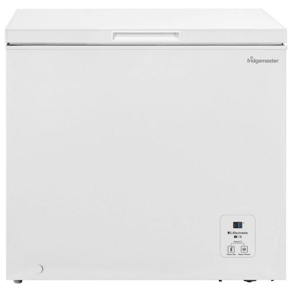 Fridgemaster MCF198E 80cm Chest Freezer in White_main