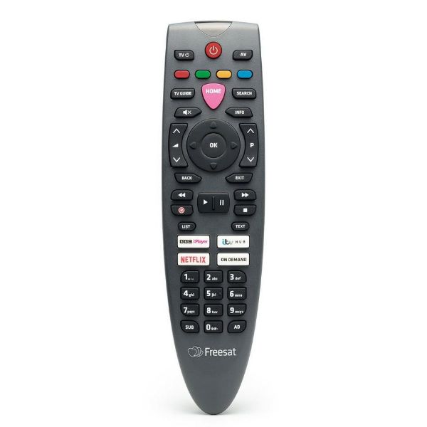 Freesat UHD-X Freesat Box - Anthracite_remote