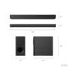 Sony HTSD40_CEK 2.1ch Dolby Digital Soundbar & Subwoofer - Black_spec