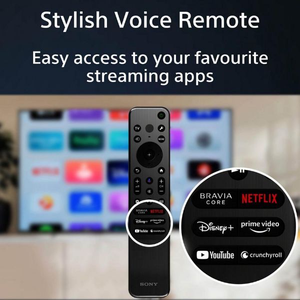 Sony KD50X75WLPU 50" 4K HDR Google Smart TV_remote