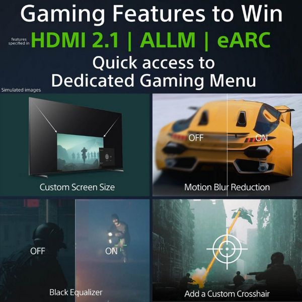 Sony KD50X75WLPU 50" 4K HDR Google Smart TV_game