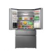 Hisense RF749N4SWSE 91.4cm  American Style Fridge Freezer - Stainless Steel_topopen