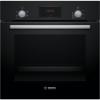 Bosch HHF113BA0B 59.4cm Built In Electric Single Oven With 3D Hot Air - Black_main