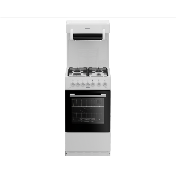 Blomberg GGS9151W 50cm Single oven Gas Cooker with Eye Level Grill - White_main
