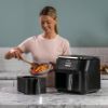 Ninja Foodi AF300UK 7.6L Dual Zone Air Fryer and Dehydrator - Black_view