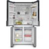 Siemens KF96NVPEAG IQ300 90.5cm French Door American Style Fridge Freezer - Stainless Steel_open