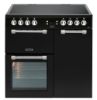 Picture of Leisure CK90C230K Cookmaster 90cm Electric Range Cooker with Two Ovens in Black