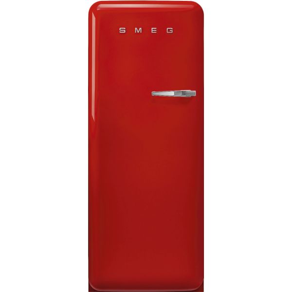 Picture of Smeg FAB28LRD5UK 50s Style Refrigerator with Ice Box in Red