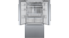 Picture of Bosch KFF96PIEP Serie 8 American Style Fridge Freezer with French Doors and Bottom Freezer in Stainless Steel