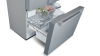 Picture of Bosch KFF96PIEP Serie 8 American Style Fridge Freezer with French Doors and Bottom Freezer in Stainless Steel