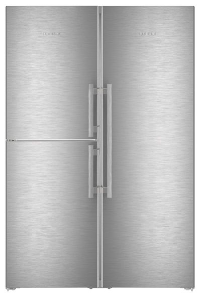 Liebherr XRCSD5255 Prime BioFresh NoFrost Side-by-Side Combination Freestanding Fridge Freezer in Stainless Steel