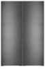 Picture of Liebherr XRFBD5220 Plus NoFrost Side-by-Side Combination Freestanding Fridge Freezer with BlackSteel Door