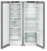 Picture of Liebherr XRFSF5245 Plus BioFresh NoFrost Side-by-Side Combination Fridge Freezer in Silver