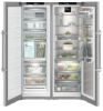 Picture of Liebherr XRFST5295 Peak BioFresh NoFrost Side-by-Side Combination Fridge Freezer in Stainless Steel