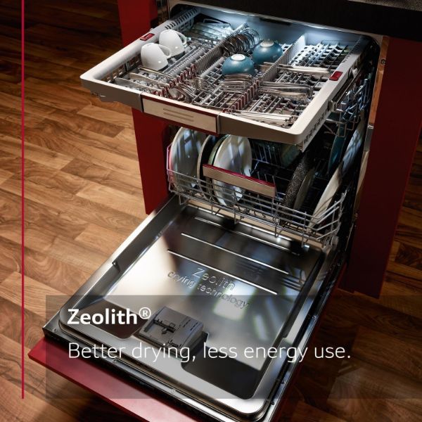 Picture of Neff S187TC800E N70 Full Size Integrated Dishwasher with Home Connect and Flex 3 Baskets