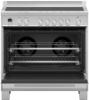 Fisher and Paykel OR90SDI6X1 90cm Induction Range Cooker with SmartZones Hob and Pyrolytic Self Cleaning_open