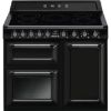 Picture of Smeg TR103IBL2 100cm Victoria Induction Range Cooker in Black