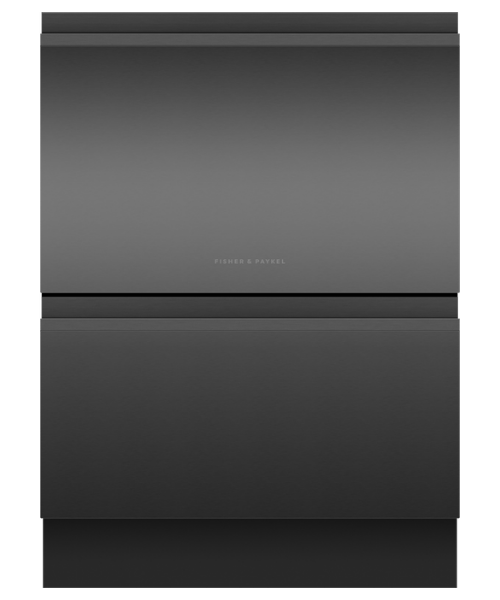 Fisher and Paykel DD60D4HNB9 Series 9 Double DishDrawer™ - Black Steel