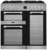 Picture of Leisure CK90F530X Cookmaster 90cm Dual Fuel Range Cooker with Three Ovens in Stainless Steel