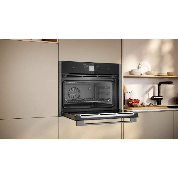 Picture of Neff C24FT53G0B N 90 Built in Compact Oven with Steam Function