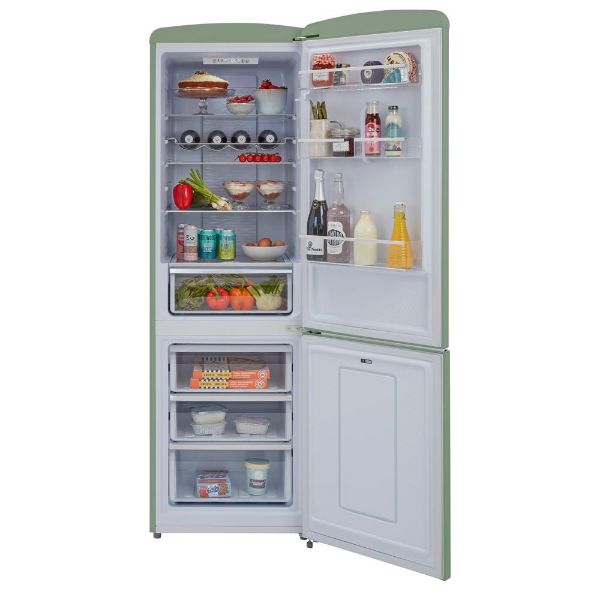 Picture of CDA Florence Meadow Retro 60cm Freestanding 60/40 Fridge Freezer - Display Model