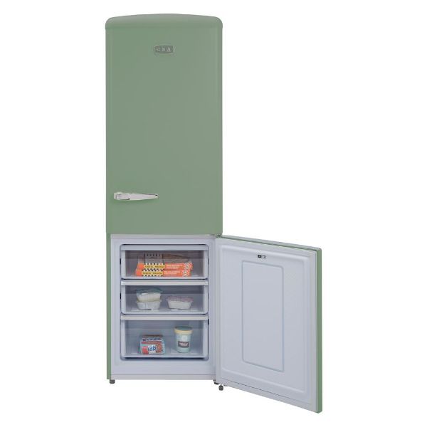 Picture of CDA Florence Meadow Retro 60cm Freestanding 60/40 Fridge Freezer - Display Model