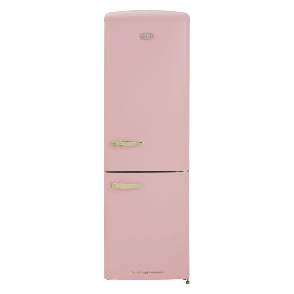 Picture of CDA Florence Tea Rose Retro 60cm Freestanding 60/40 Fridge Freezer
