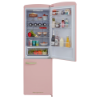 Picture of CDA Florence Tea Rose Retro 60cm Freestanding 60/40 Fridge Freezer
