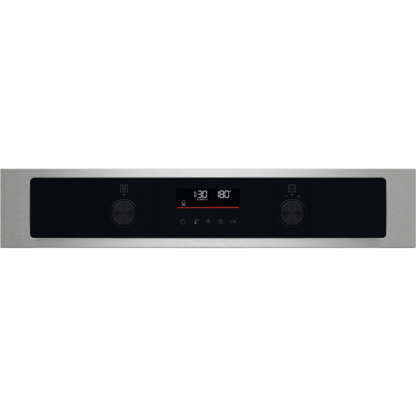Zanussi ZOPND7XN 59.4cm Built In Electric Single Oven with Pyrolytic Cleaning _controls