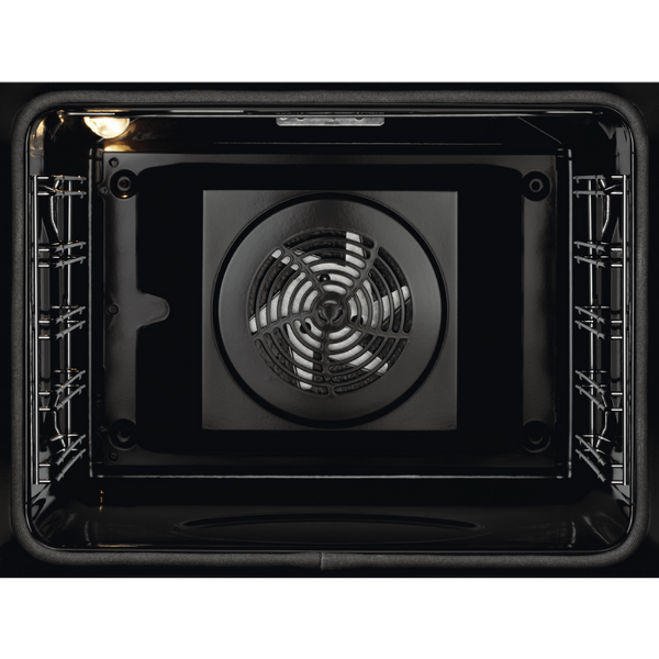 Zanussi ZOPND7XN 59.4cm Built In Electric Single Oven with Pyrolytic Cleaning _interior