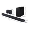 Samsung HW-Q930D/XU 9.1.4ch Soundbar with Wireless Subwoofer & Rear Speakers - Black_dimensions
