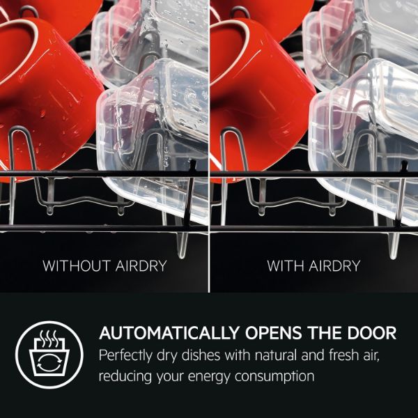 AEG FFX32617ZW Full Size Freestanding Dishwasher with 13 Place Settings_airdry