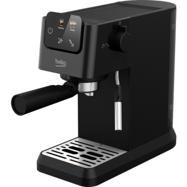 Beko CEP5302B CaffeExperto Manual Espresso with Steam Wand - Black_side view