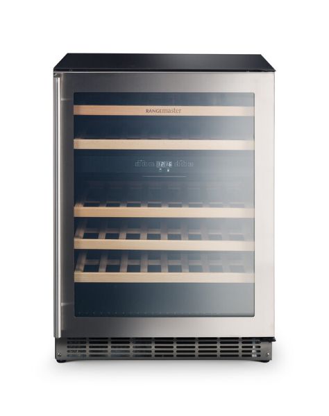 Rangemaster RDZ6046SS/ 126180 60cm Dual Zone Wine Cooler in Stainless Steel_main