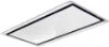 Elica HILIGHT-GLS-16 HiLight 16cm High White Glass Cooker Hood_integrated