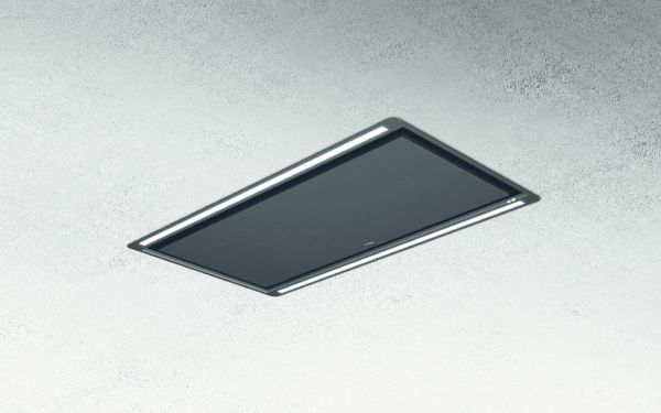 Elica HILIGHT-X-16-BLK HiLight 16cm High Cooker Hood in Black Lacquered Steel_main
