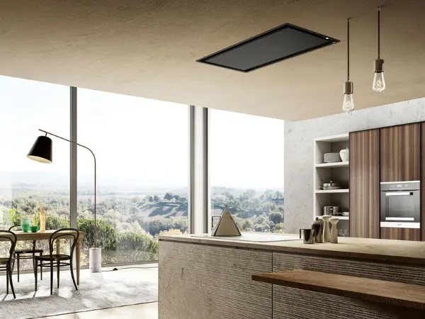 Elica ILLUS-PLS-30-CS Illusion Plus 30cm Cooker Hood in Stainless Steel_kitchen view