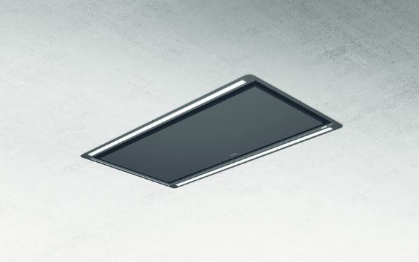 Elica HILIGHT-X-30-BLK HiLight 30cm High Cooker Hood in Black Lacquered Steel_main