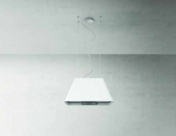 Elica IKONA-LIGHT-WH 60cm Wide Ceiling Mounted Cooker Hood in White_main