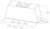 Elica CT-35-60 CT35 PRO 60cm Built-in Cooker Hood in Stainless Steel_dimensions