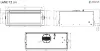 Elica LANE-80-WH 80cm Chimney Cooker Hood in White_dimensions