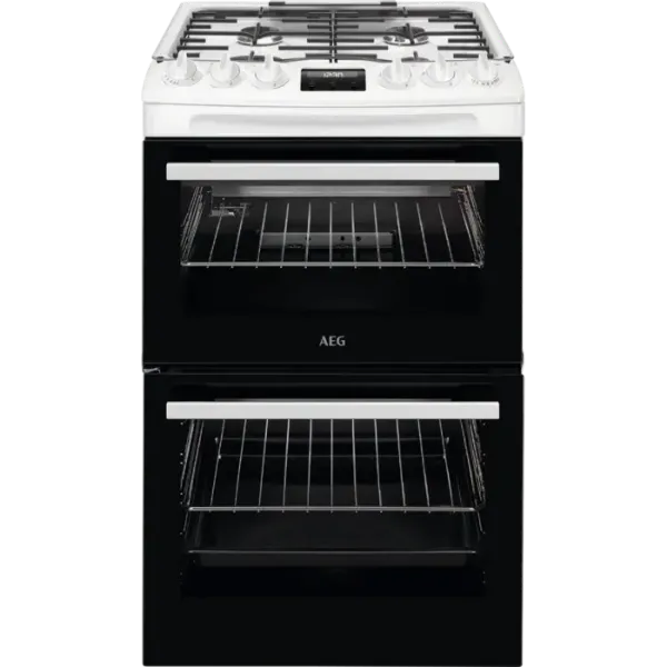 AEG CGX1130ACW Freestanding Double Oven Gas Cooker_main