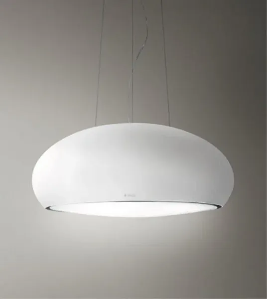 Elica PEARL-WH-MATT Pearl 80cm Wide Ceiling Cooker Hood in Matt White_main